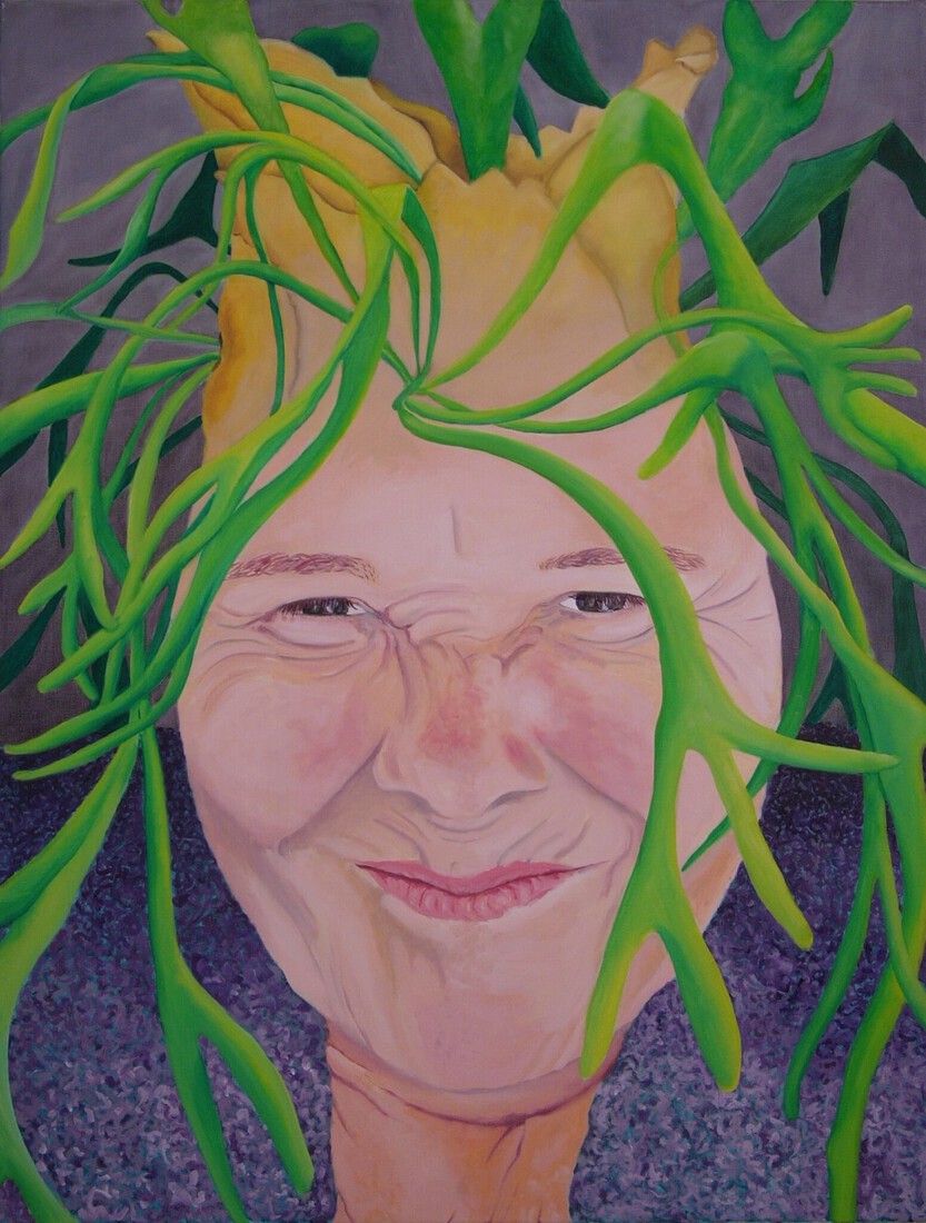 zelfportret naar Messerschmidt