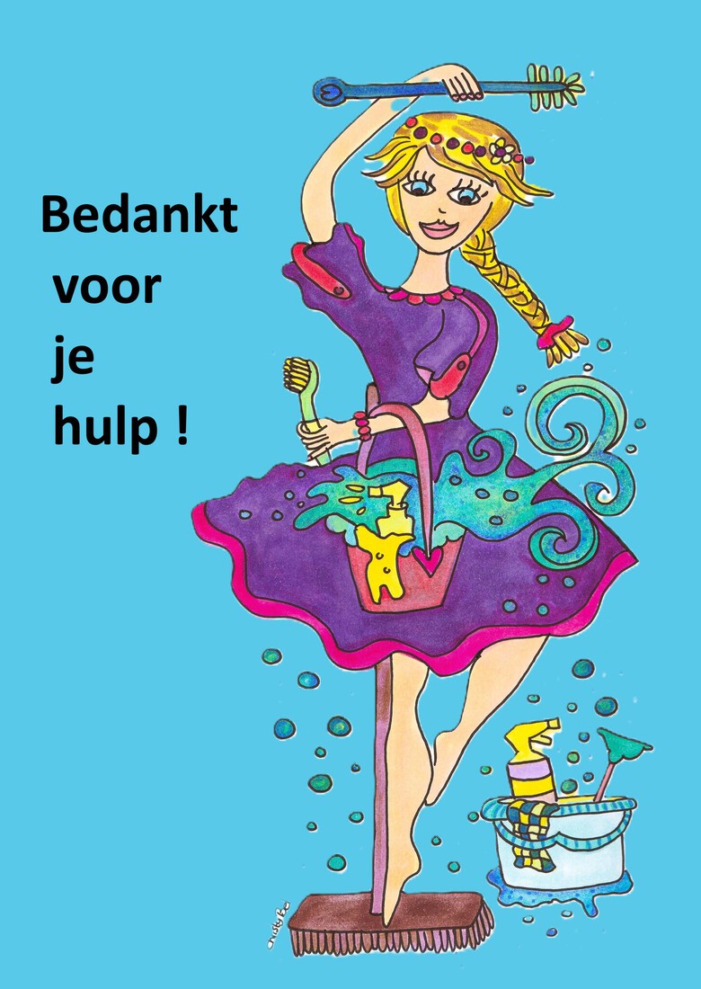 bedankt voor je hulp