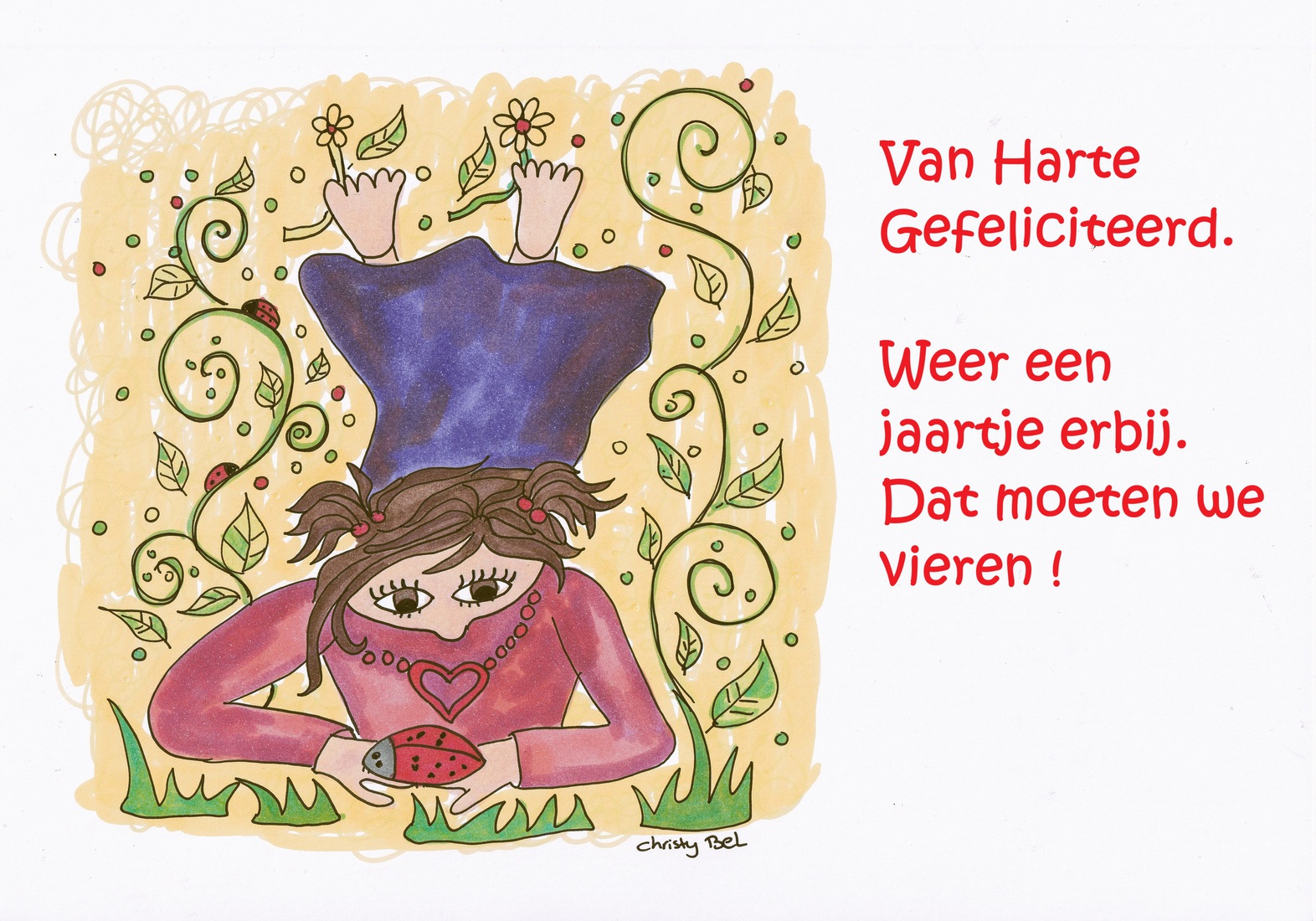 jaartje erbij