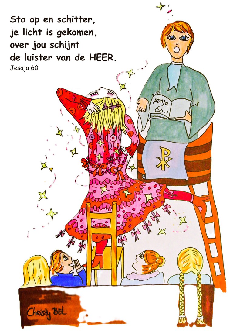vrolijke jurk