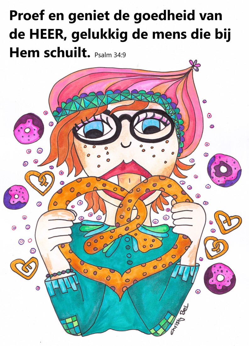meisje met bril