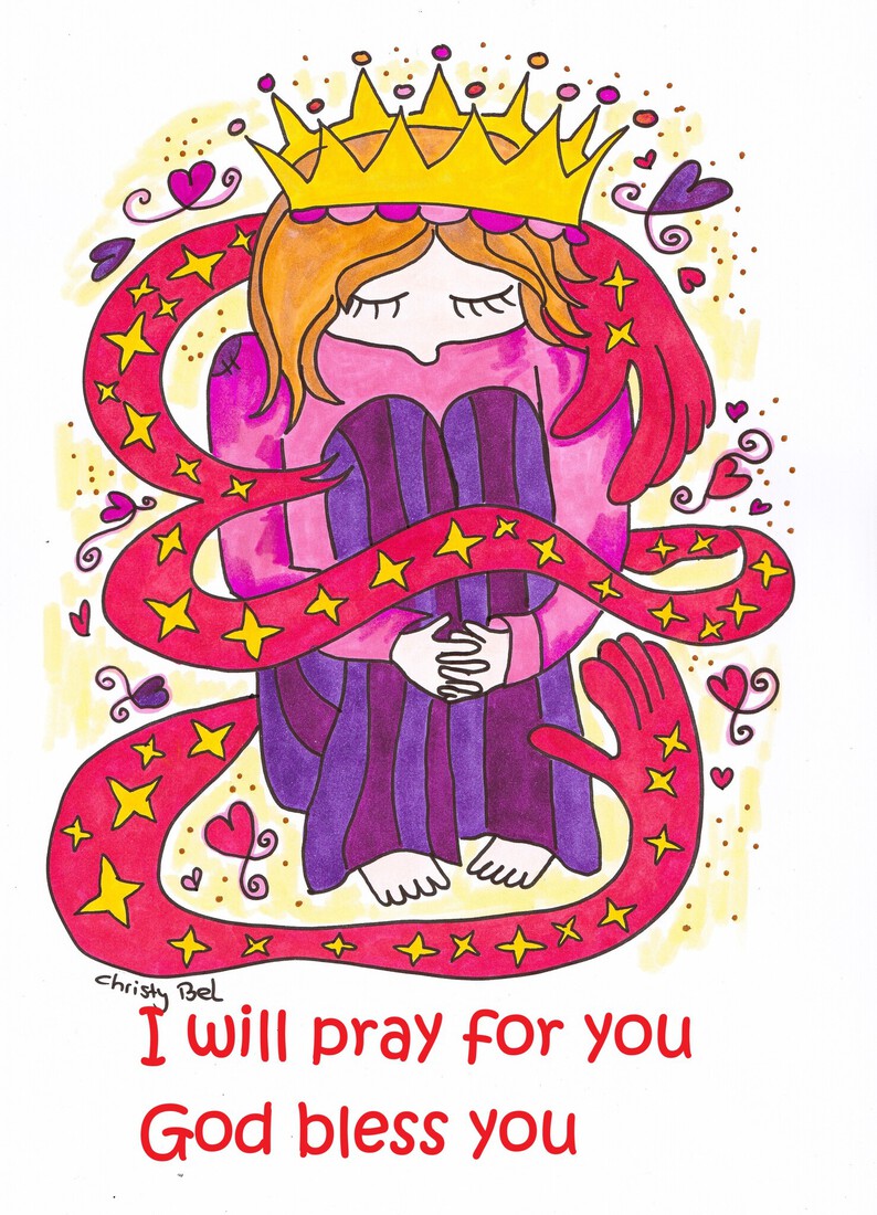 pray and bless