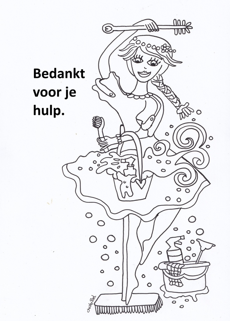 bedankt wc vrouw