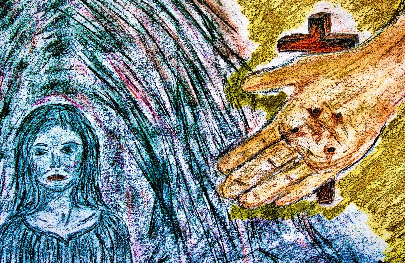 uitgestoken hand