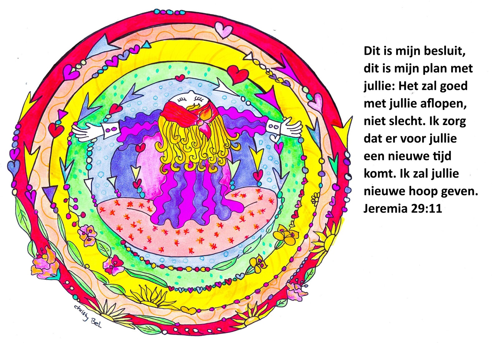 Bloemenboog.
