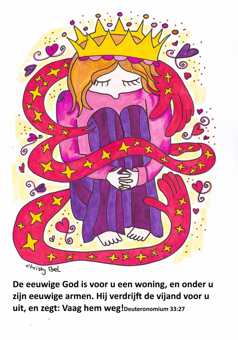 armen om meisje 