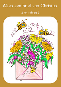 tekeningen met Bijbeltekst gemaakt met alcohol markers 