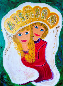 schilderijen  acryl verf 