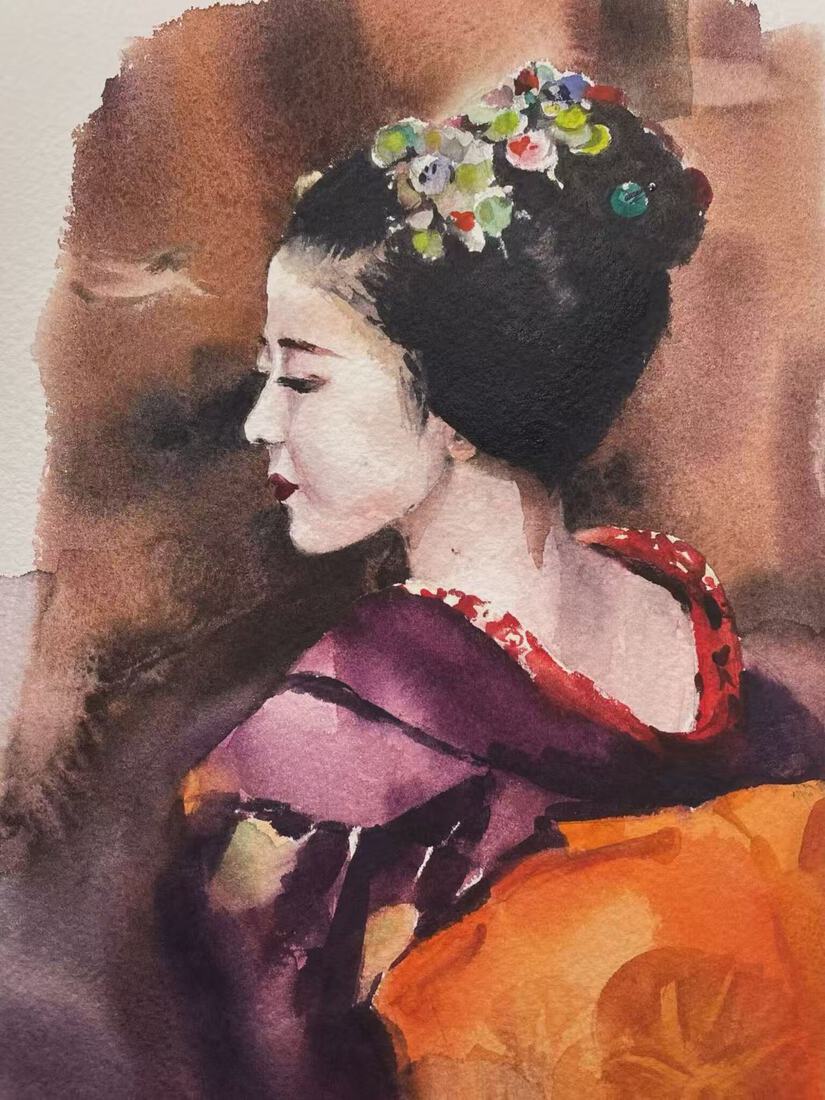 Een trotse geisha