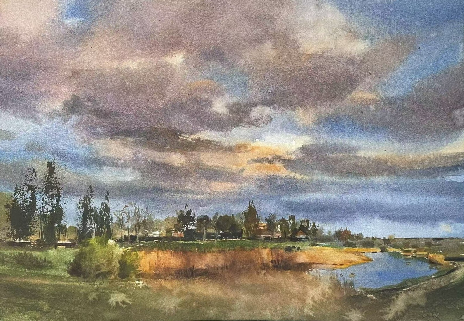 Avondhemel, Bossche Broek, Den Bosch
