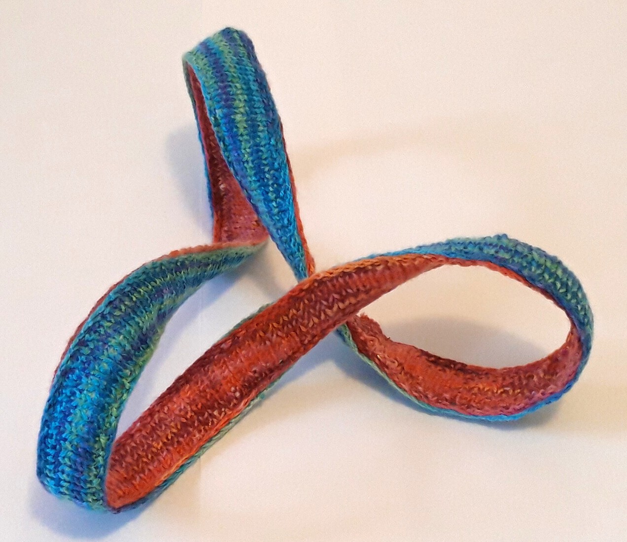 Rood - blauw; warm - koud