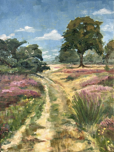 Wat grotere landschappen, veelal 30x40 .