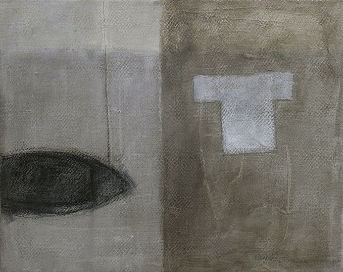 witte boot die hier zwart is...