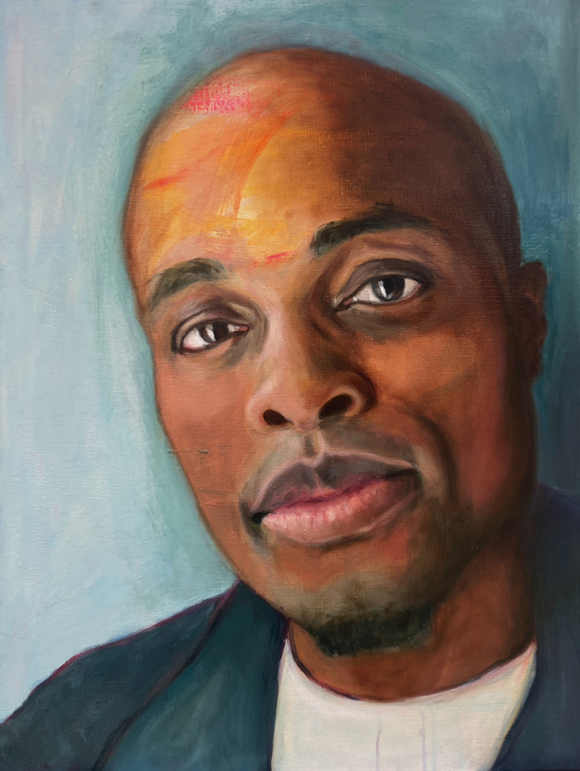 Jandino Asporaat. Geschilderd voor Sterren op het Doek