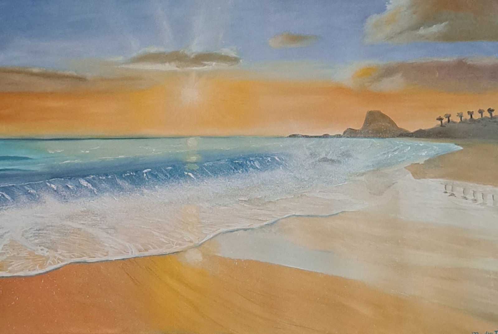 Sunset beach