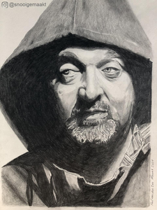 Portretten van de deelnemers aan TV programma De Verraders