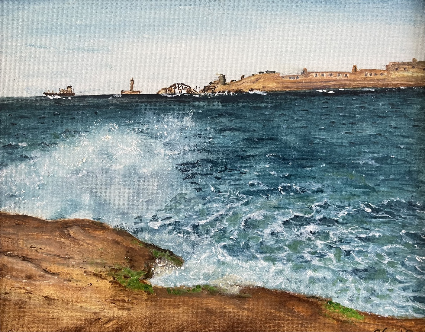 Havenzicht op Malta