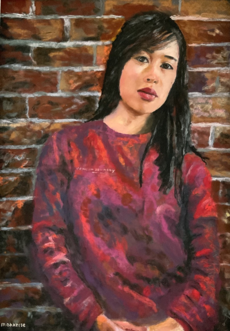 Portret van mijn vriendin 