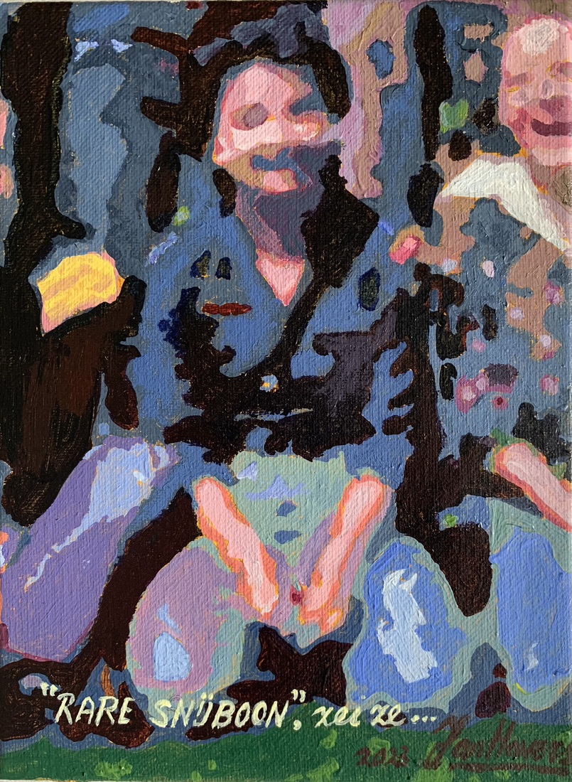 “Funny String Bean,” she said…