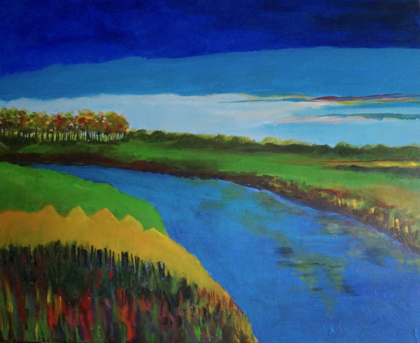 Reitdiep bij Wierumerschouw