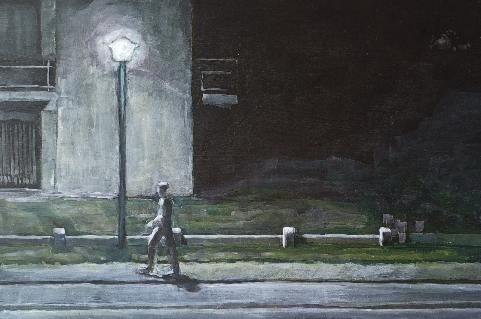 Bijna bij de lantaarn 