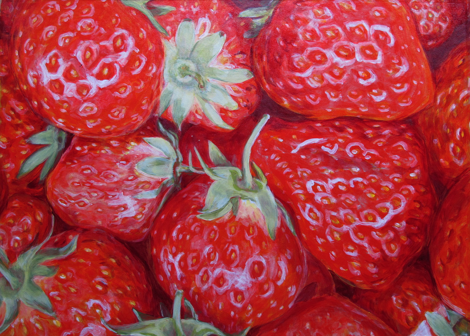 Aardbei heerlijk groot