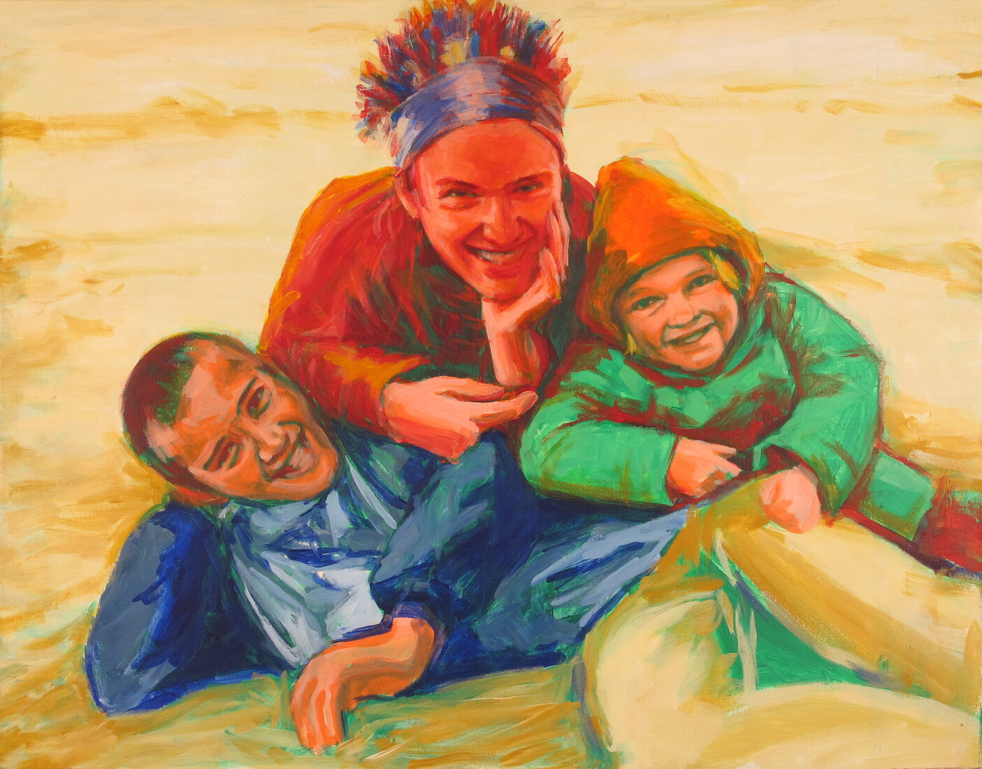 Kinderen op het strand