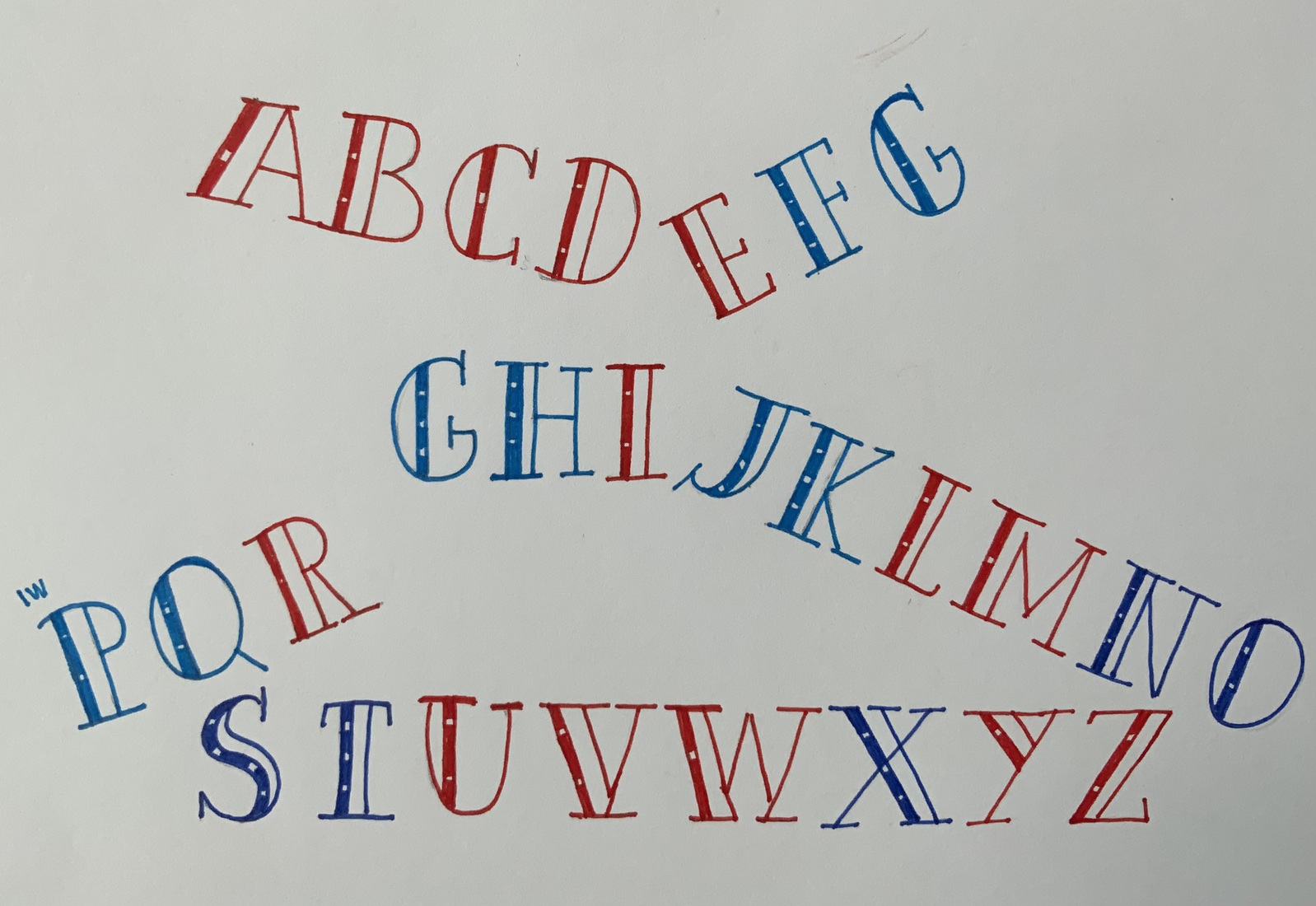 Abc - Handlettering