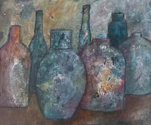 Stillevens zijn al eeuwenlang onderwerp van de schilderkunst. De Hollandse meesters uit de 17e eeuw zijn van uitzonderlijke klasse maar ik kijk liever naar de moderne schilderkunst. Eén van mijn favoriete schilders in dit genre is Giorgio Morandi, de schilder uit Bologna met zijn potjes, kannetjes en flesjes.