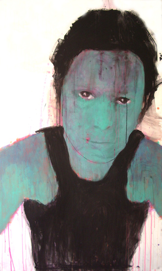 Zelfportret: 'de hulk'