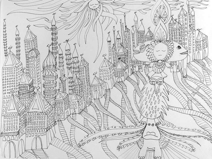 Drawing City Impression II