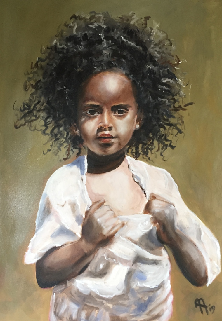 Ethiopisch jong meisje 