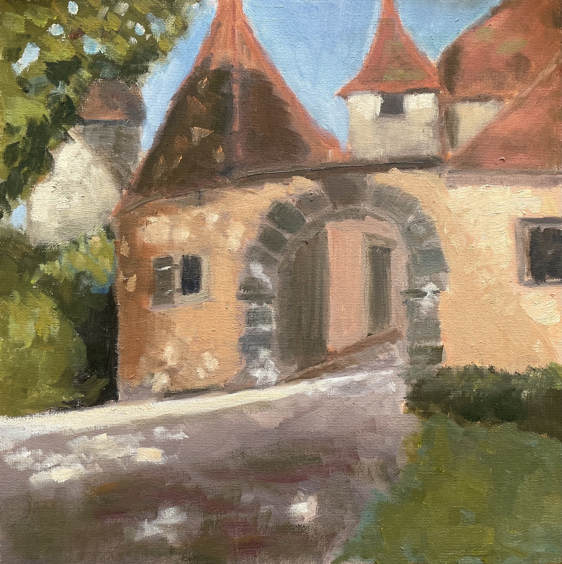 Stadspoort van Rothenburg ob der Tauber