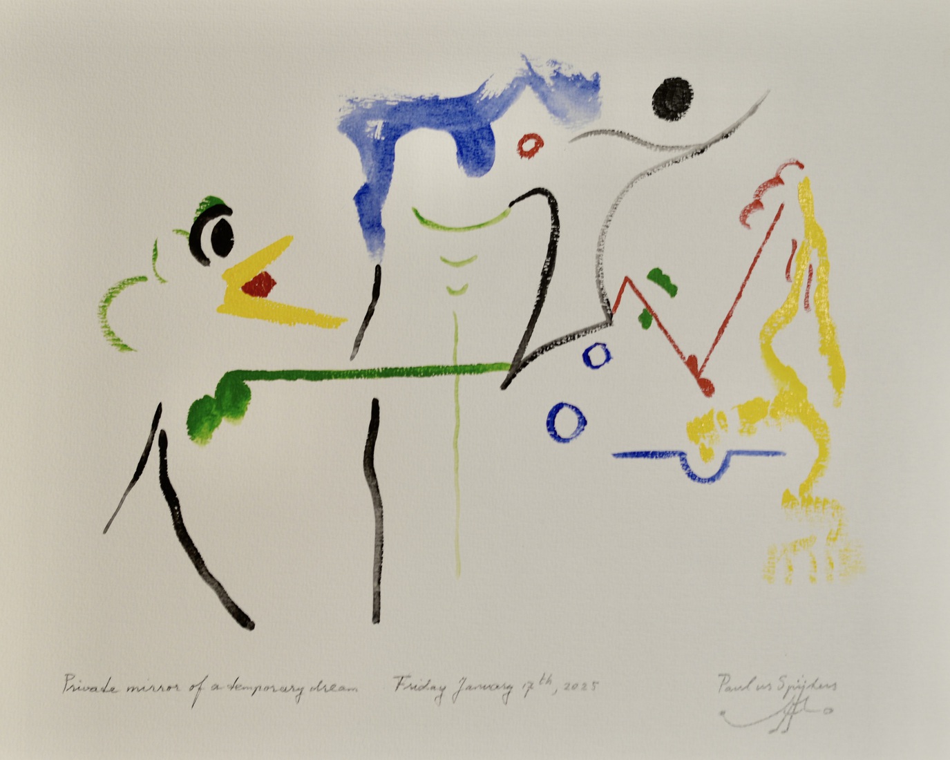 Private mirror of a temporary dream