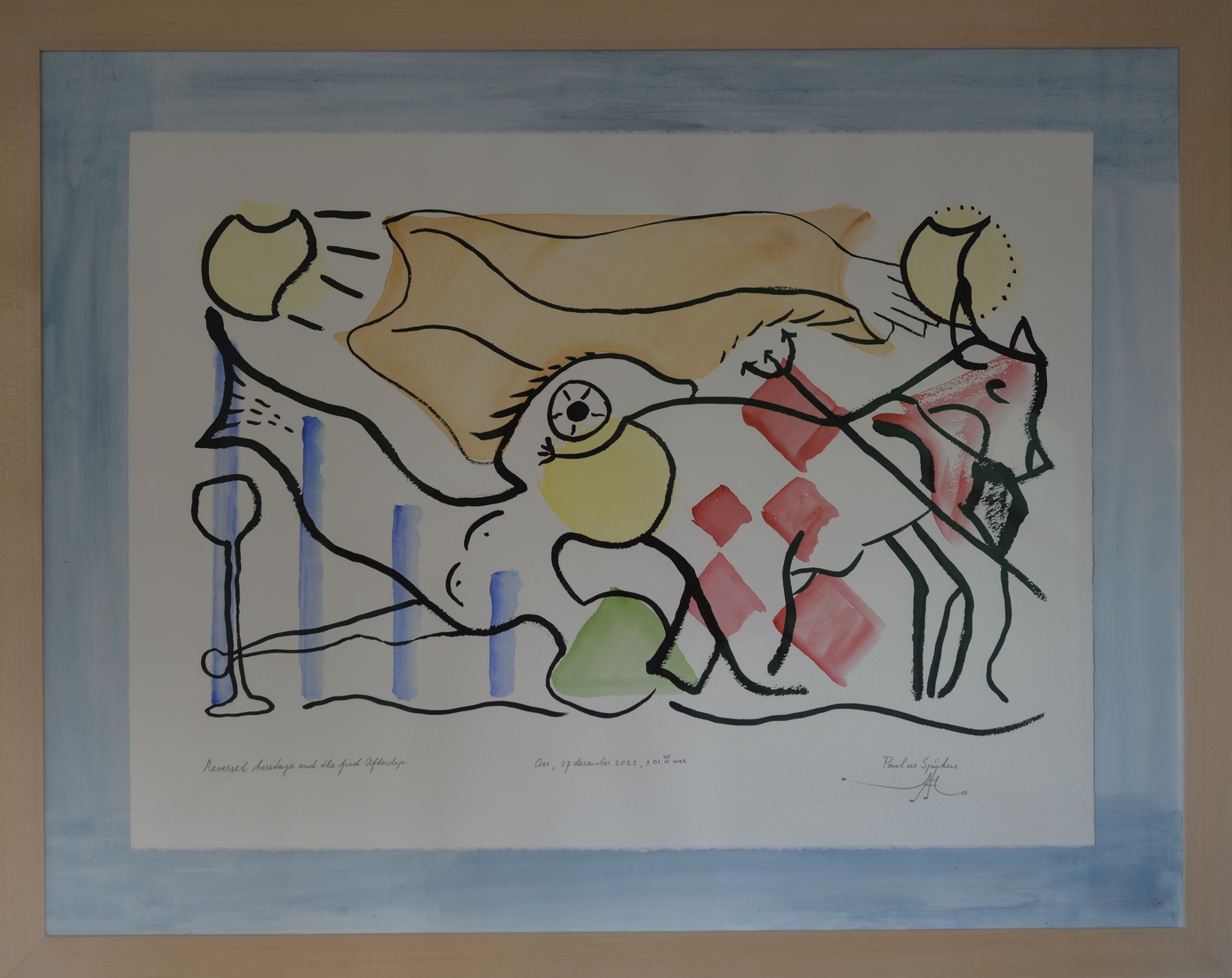 Reversed heritage and the first Afterdip