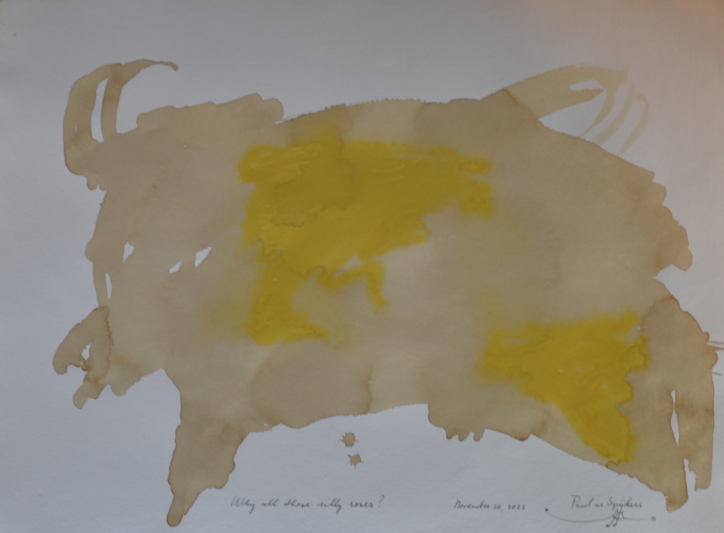 Why all those silly roses?