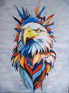 Kleurijke dieren schilderijen