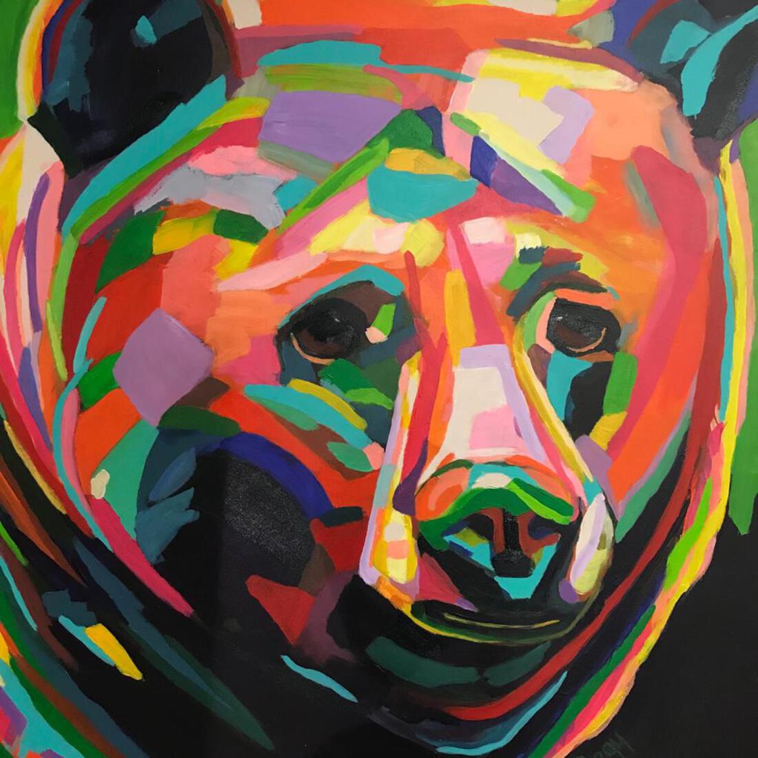 moderne uitvoering van een Canadese beer.