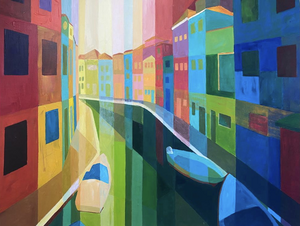 schilderijen van dieren en vergezichten