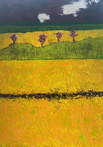 Landschappen schilderen is voor mij de vogels in mijn hoofd uit hun kooien laten en kijken hoe ze door het luchtruim vliegen. 