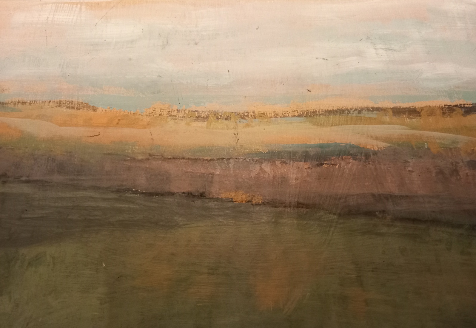Landschap in groen