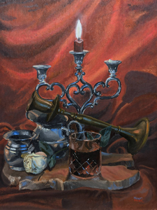 Stillevens zijn geen momentopnames aar sfeeropnames. Door compositie, onderwerp, kleurgebruik kun je een gevoel weergeven.