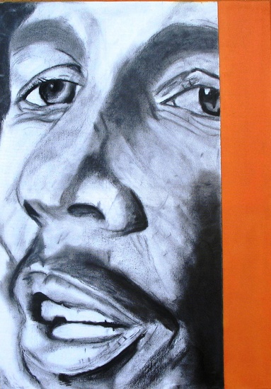 bob marley close up