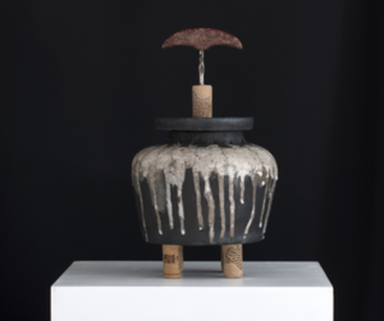 Bolvormige kurkenpot