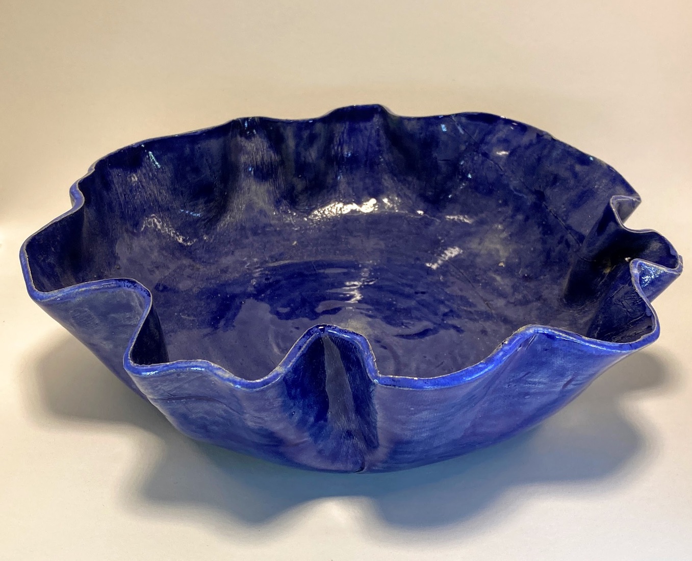 Frommelschaal no 3 blauw