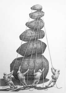 Een overzicht van mijn tekenwerk