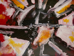 Abstract werk in diverse maten