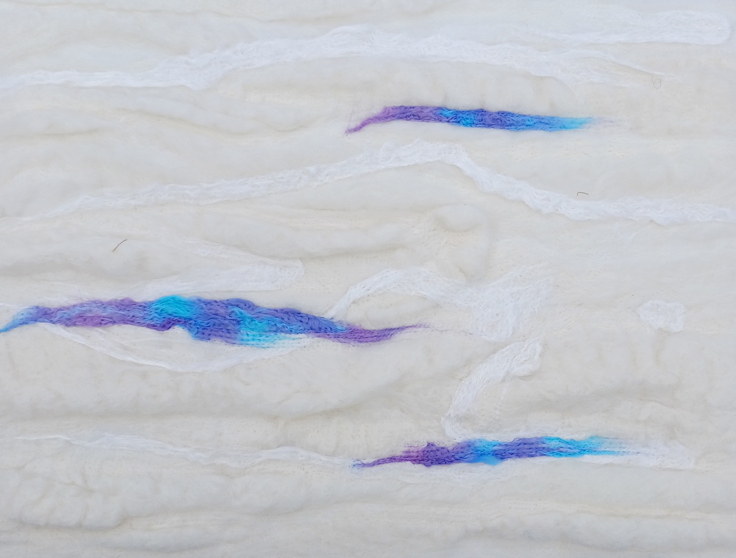 Lucht impressie in vilt 2