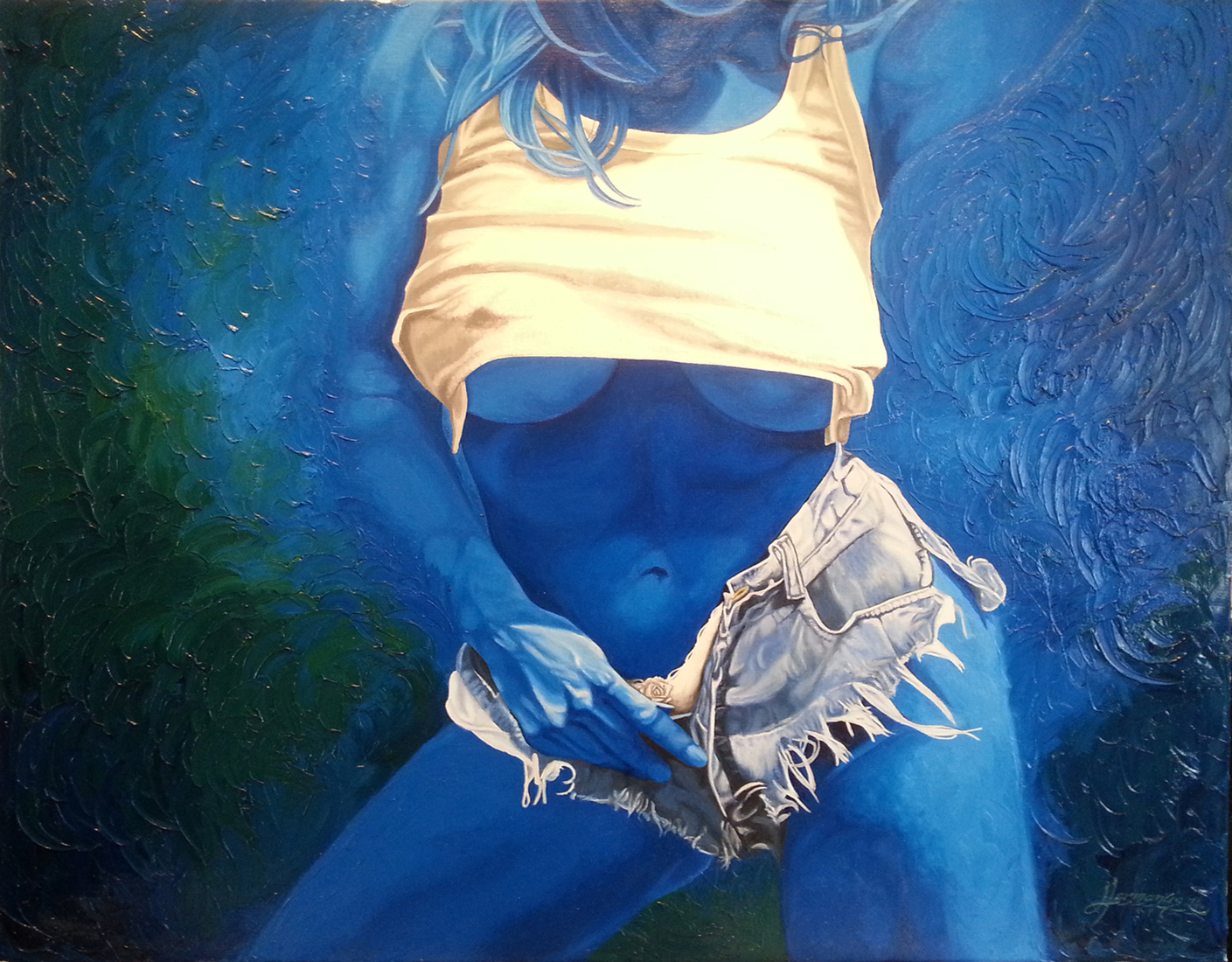 Flying in a blue dream