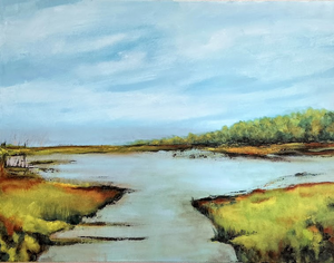 Een gevarieerd aanbod qua landschappen uit Nederland en Europa in diverse afmetingen. Zowel acryl als olieverf.